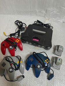 NINTENDO64 本体セット　 ゲーム機 任天堂 Nintendo64 動作確認済　（1121c1）