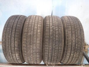 送料無料●8分山 4本 17年 ブリヂストン 185/60R15 VRX2 15インチ●34601