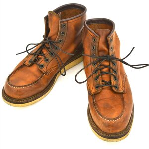 1円【ジャンク】REDWING レッドウィング/ブーツ/1907/75