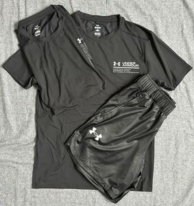 UNDER ARMOUR 新品未使用NEWMODEL UAアイソチル ショートスリーブTシャツ・UAアイソチル スリーブレスTシャツトレーニングウェア３セット　