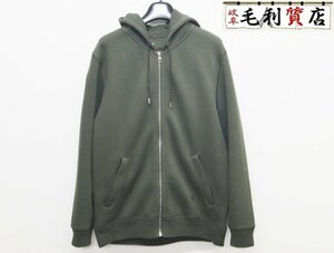 ヴィトン LOUISVUITTON RM172Q ジップパーカー サイズ M カーキ スウェット メンズ 【中古】 アパレル