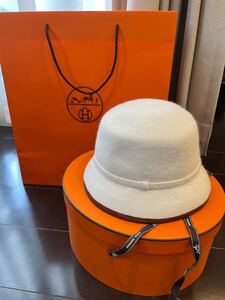 【新品同様】HERMES エルメス　冬　ハット　帽子