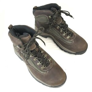 ティンバーランド/Timberland☆本革/トレッキング/ワーク/ショートブーツ【8W/26.0/茶/BROWN】マウンテン/boots/Shoes◎bWB95-7