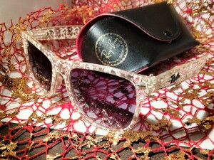 送料無料！Ray-Ban/レイバン/サングラス/LH-ZX162/ケース付き/美品