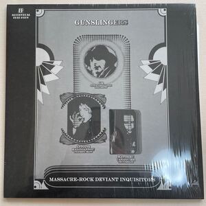 GUNSLINGERS - massacre-rock deviant inquisitors LP サイケ ストーナーガレージロック psych acid garage stoner rock psychedelic