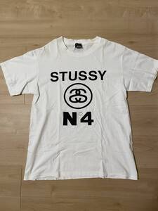 レア 80年代 オリジナル STUSSY ステューシー シャネルロゴ Tシャツ Lサイズ (XL位) & supreme tシャツ XLサイズ　3枚おまけつき