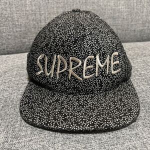 Supreme 15SS Creeper 5-Panel Cap シュプリーム パネルキャップ ブラック