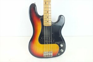 ☆ FERNANDES フェルナンデス プレシジョンベース 石ロゴ ベース 音出し確認済 中古 現状品 240407B9044