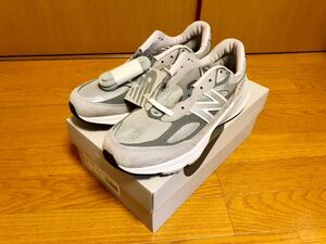 new balance ニューバランス M990 GL6 US9 27cm グレー 新品未使用 USA 991 992 993