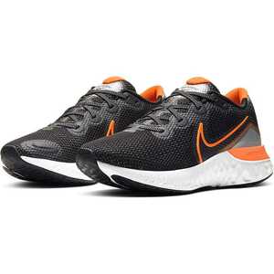 ☆NIKE RENEW RUN 黒/オレンジ/銀 26.0cm ナイキ リニュー ラン リニューラン CK6357-001