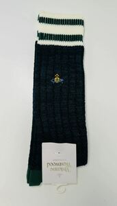 vivienne westwood ヴィヴィアンウエストウッド レディースソックス ハイソックス　ネイビー 新品未使用品