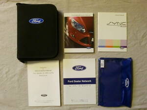 ★T101★フォード　Ford　フォーカス　FOCUS　MPBMGD　2014年　取扱説明書／SYNC説明書／オーナーズマニュアルサプリメント／ケース　他★