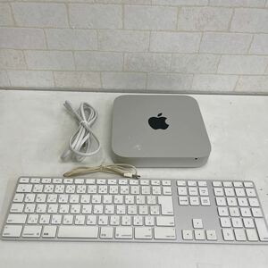 SG807. 5. Apple Mac mini A1347 通電OK ACコード　キーボード付き　ジャンク品