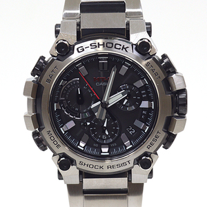 CASIO カシオ メンズ腕時計 G-SHOCK MTG-B3000 ブラック文字盤 電波ソーラー アプリ連携機能 【中古】