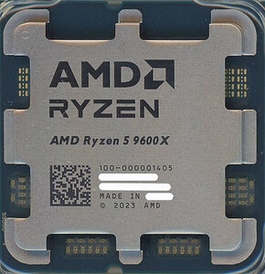 【バルク新品】 AMD Ryzen 5 9600X 100-000001405 3.9GHz Socket AM5 [管理:1000029176]