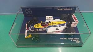 MINICHAMPS 1/43 ウィリアムズ ホンダ FW11B ナイジェル・マンセル 1987　ミニチャンプス