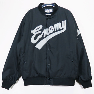 NEIGHBORHOOD ネイバーフッド 23AW NH X PUBLIC ENEMY X MAJESTIC.BASEBALL JACKET パブリック エネミー ベースボール ジャケット dez