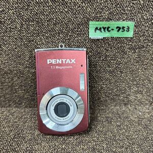 MYC-753 激安 デジタルカメラ デジカメ PENTAX Optio M30 動作未確認 現状品 同梱不可