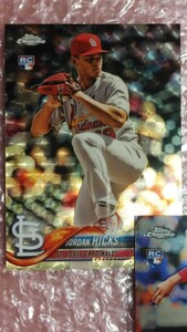 送料込即決 1/1 1枚限定 2018 Topps Chrome Update Series Superfractor HMT2 Jordan Hicks ジョーダン・ヒックス スーパーフラクター