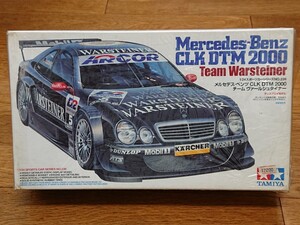 [コレクション品シュリンクパック未開封保存品]　タミヤ 1/24 メルセデスベンツ CLK DTM 2000　チーム ヴァールシュタイナー 