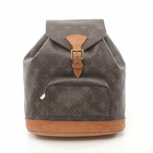 ルイ・ヴィトン モンスリMM ブランドオフ LOUIS VUITTON リュックサック バックパック モノグラム 中古 レディ