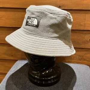 ノースフェイス NN42032 Reversible Fleece Bucket Hat リバーシブルフリースバケットハット GL グラベル M 新品 未使用 正規品