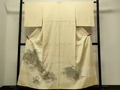 平和屋着物■豪華色留袖　寿光織　風景文　逸品　CAAI5865th