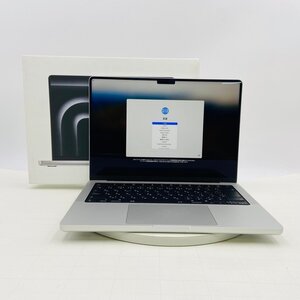 動作確認済み MacBook Pro Liquid Retina XDR 14インチ (Late 2023) Apple M3 Pro 12コア/18GB/SSD 1TB シルバー MRX73J/A