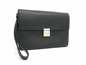 1円 ■極美品■ LOUIS VUITTON ルイヴィトン M30782 タイガ セレンガ クラッチバッグ セカンドバック メンズ ブラック系 FE4736