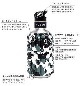 SPOPS【新品】☆ＭＯＢＯＴ：1200ml　ステンレスボトル　セルフエクササイズ　フォームローラー/トレーニング/ストレッチ/筋膜リリース