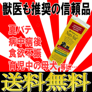 ■2999円～■全国送料無料！【ニュートリスタット】犬猫用　獣医師推奨栄養補助食品　夏バテ時・食欲不振・ストレス・病中病後・育児中等に