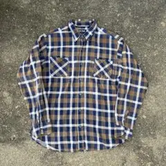 【VINTAGE】Old Flannel Shirts "Good Color"