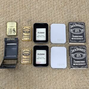 △【売り切り】Zippo ジッポJACK DANIEL’S ジャックダニエル Wild Turkey ワイルドターキー アメリカン ビンテージ調 刻印 254BJD 428 