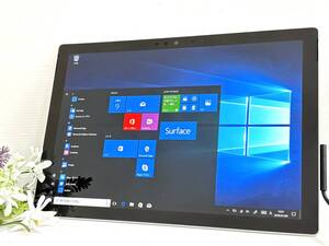 【SIMフリー】Microsoft Surface Pro 5 model:1807『Core i5(7300U) 2.6Ghz/RAM:8GB/SSD:256GB』12.3インチ LTE対応 Win10 動作品※難あり