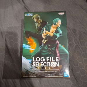 【未開封】【ロロノア・ゾロ】ワンピース フィギュア LOG FILE SELECTION FIGHT vol.1 ゾロ 3F①