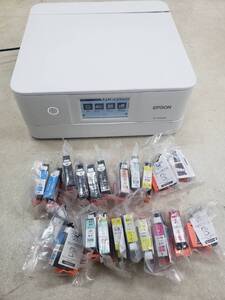 (6211) EPSON エプソン カラリオ インクジェット プリンター EP-880AW インク付き 訳あり 中古 動作品 引き取り可 大阪 1円スタート