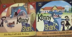 Kenny the shark 2冊　英語 子供 絵本