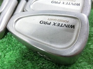 ♪GOSEN ゴーセン WINTEX PRO FORGED / 3番～9番・P・P/S アイアン 9本セット シャフト オリジナル フレックス R A1276♪