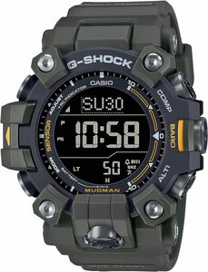 G-SHOCK マッドマン カシオ ブラック カーキグリーン GW-9500-3 逆輸入海外モデル [並行輸入品]