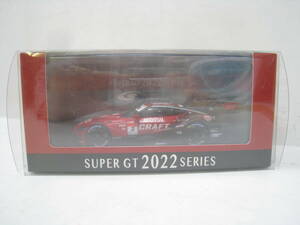 新品 EBBRO エブロ 45813 ミニカー レーシングカー 2022 GT500 MOTUL Z NO.3 CRAFTSPORTS AUTOBACS SUPER GT 赤 レッド SCALE1/43