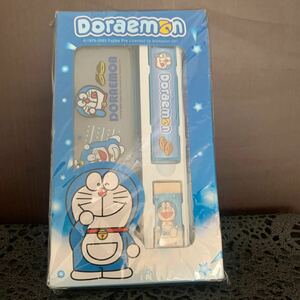 ★ドラえもん★DORAEMON★筆箱★シャーペン★消しゴム★4点セット★当時物★昭和★平成★★希少★未使用品★未開封品★ペンケース★不明が1