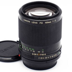 Canon New FD 100mm F2 for F-1 A-1 AE-1 AV-1 FTb EF PELLIX FX T90 T80 T70 大人気ヴィンテージ 中望遠 フルサイズミラーレスでもどうぞ