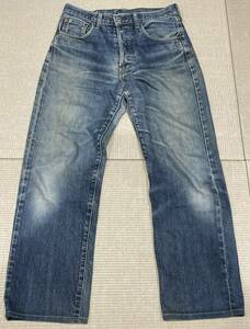 希少 廃盤 LEVIS リーバイス 90s 日本製 702XX BIG-E JEANS シンチバック デニムパンツ W32L34 ビッグE MADE IN JAPAN LVC 00s Y2K 30s