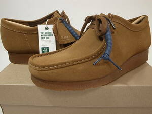 【送料無料 即決】Clarks Originalsクラークス オリジナルス Wallabeeワラビー Cola茶色 クレープソール UK10 US11 28cm新品 箱付 即決価格