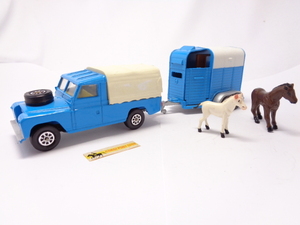 CORGI GIFT SET 15 LANDROVER 109 W.B. HORSE-BOX コーギー ランドローバー 109 ホースボックス 送料別