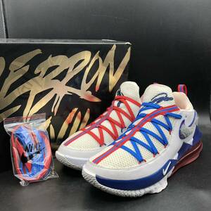 M2435 ほぼ美品 NIKE ナイキ LEBRON XVII LOW TUNE SQUAD レブロン 17 SPACE JAM スペース ジャム スニーカー US8/26.0cm CD5007-100