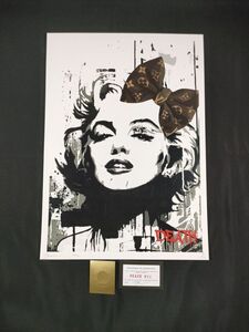 B39 DEATH NYC 世界限定ポスター 現代アート ポップアート マリリンモンロー Marilyn Monroe アンディウォーホル バンクシー LV