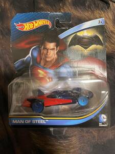 美品★Hot WHeeLS SUPERMAN【MAN OF STEEL】2015★BATMAN MATTEL ホットウィール★スーパーマン バットマン