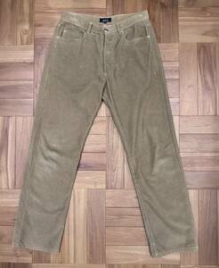 90~00s A.P.C. corduroy pants