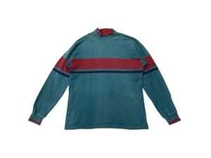 USA製 80s L.L.BEAN MOCK NECK SWEAT モックネック スウェット USA ビンテージ 